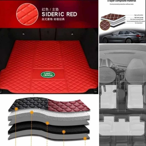 For Land Rover All Weather Car Floor Mats Custom Foot Pads Waterproof Carpets - Imagen 35 de 37