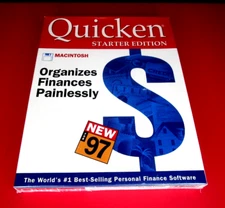 NEW & SEALED~ Intuit Quicken Macintosh Starter Edition '97~Version 7~Software