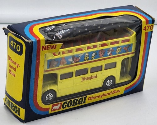 Vintage 1976 Corgi Disneyland Bus No.470 Corgi Disney Diecast Rare - Picture 4 of 8