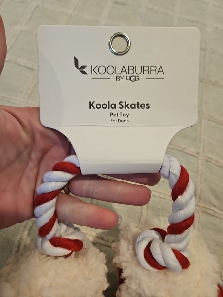 Koolaburra by UGG Koola Skates Tug Toy Pet Dog Puppy NEW w Tags FREE