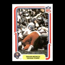 Nfl Team 1980 Fleer Denver Broncos 16 R325g 39