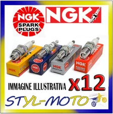 KIT 12 SPARK PLUGS NGK SPARK PLUG PFR6Q BENTLEY CONTINENTAL GT 6.0 2003