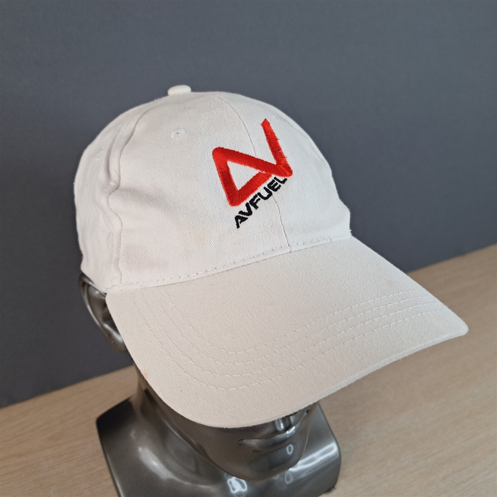 AVFUEL ADJUSTABLE STRAPBACK BASEBALL HAT/CAP, WHI… - image 2
