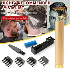Professional Hair Clippers Trimmer Cutting Beard Cordless Barber Shaving Machine