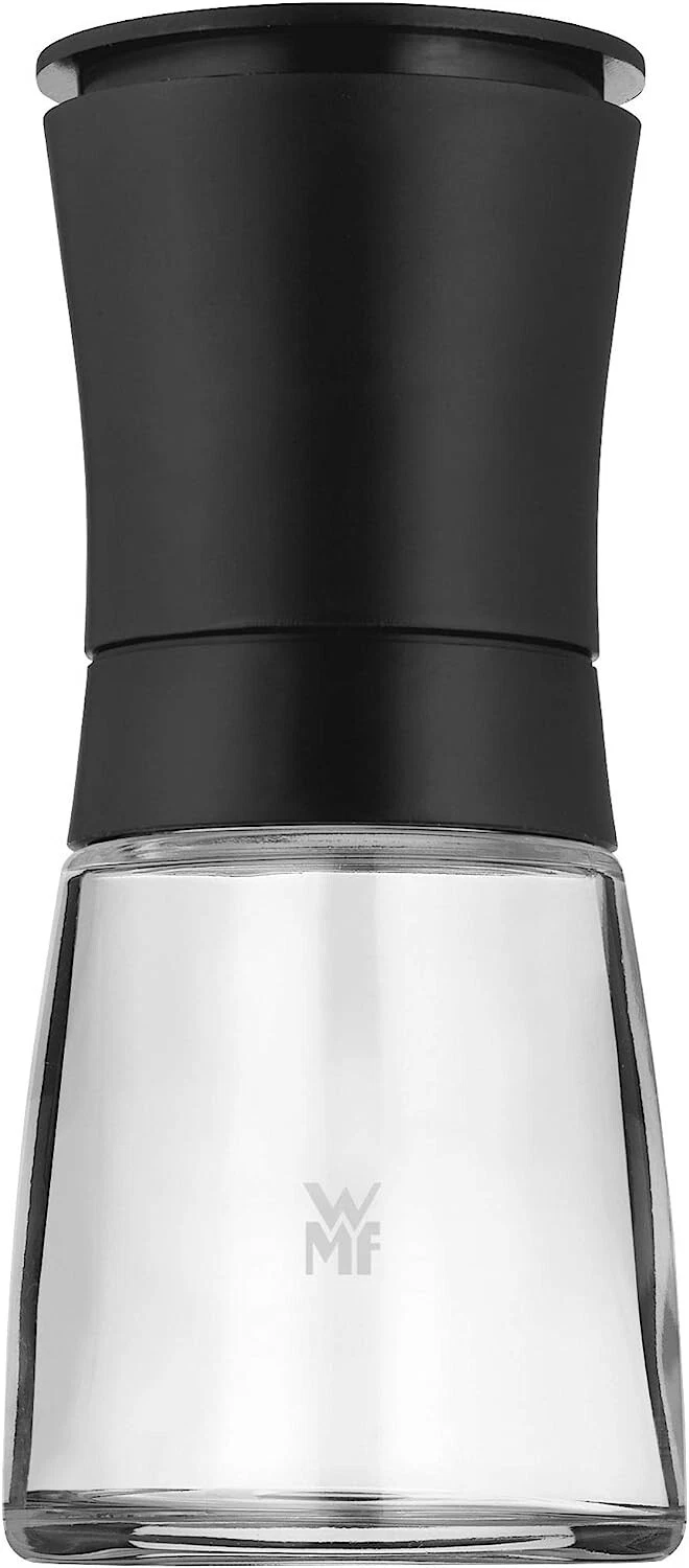 WMF 647906630 Trend Spice Mill Black Empty, Grinds Salt Pepper Spices Dried Herb