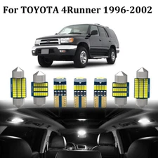 13X White Interior LED Lights Bulbs Package for Toyota 4Runner 1996-2002 + Tool