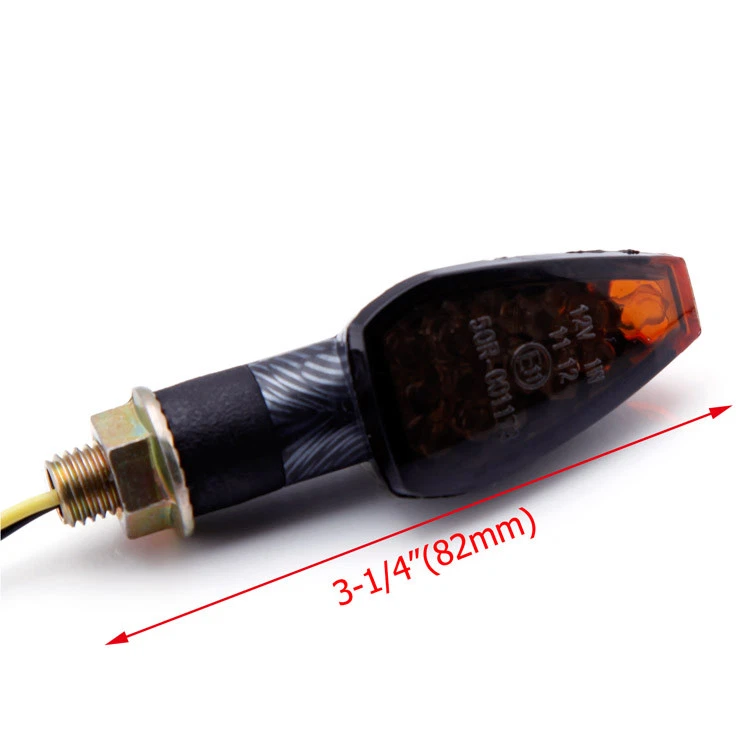 2X INDICADORES INTERMITENTES LED UNIVERSALES MOTO Para Aprilia Dorsoduro 750 Foto 4 de 4