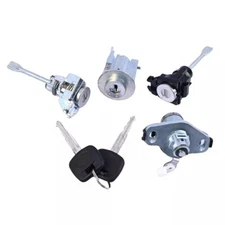 Car Ignition Switch Door & Trunk Locks Kit Repair For Toyota Corolla 69057-02130