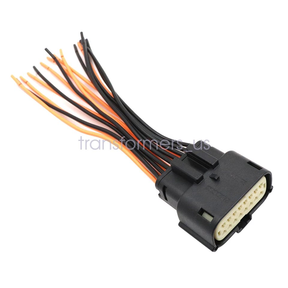 For 2016-2020 Ford F-150 16-Way Rear Taillight Tail Lamp Connector Harness - Image 3 of 4