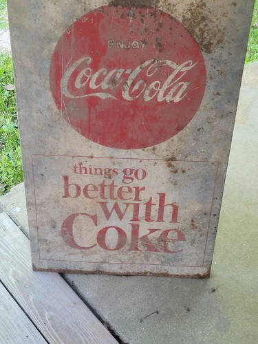 coca cola sighn vintage anni 60 - Foto 2 di 6