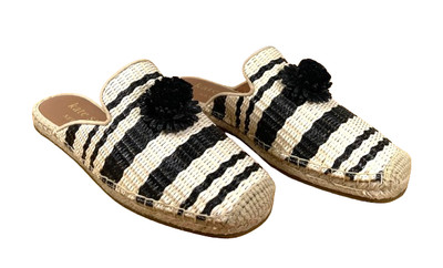 Kate Spade New York Solero Raffia Espadrilles Size: 7.5