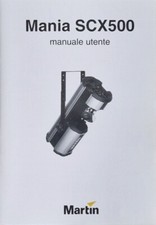 Martin Mania SCX500 Bedienungsanleitung 