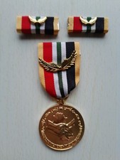 IRAQ COMMITMENT MEDAL WITH TWO SERVICE RIBBONS (CIVILIAN VERSION)