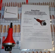 A Precision Powder Adjustment Dial Hornady L-n-L Powder Dispenser, PISTOL