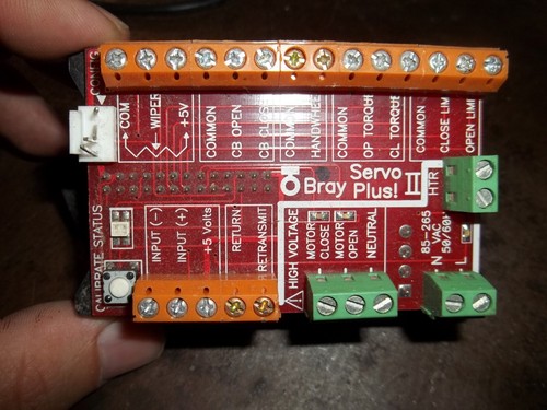 BRAY CONTROLS SERVO PLUS II VERSION 3.5 CONTROL BOARD (112-1) | eBay