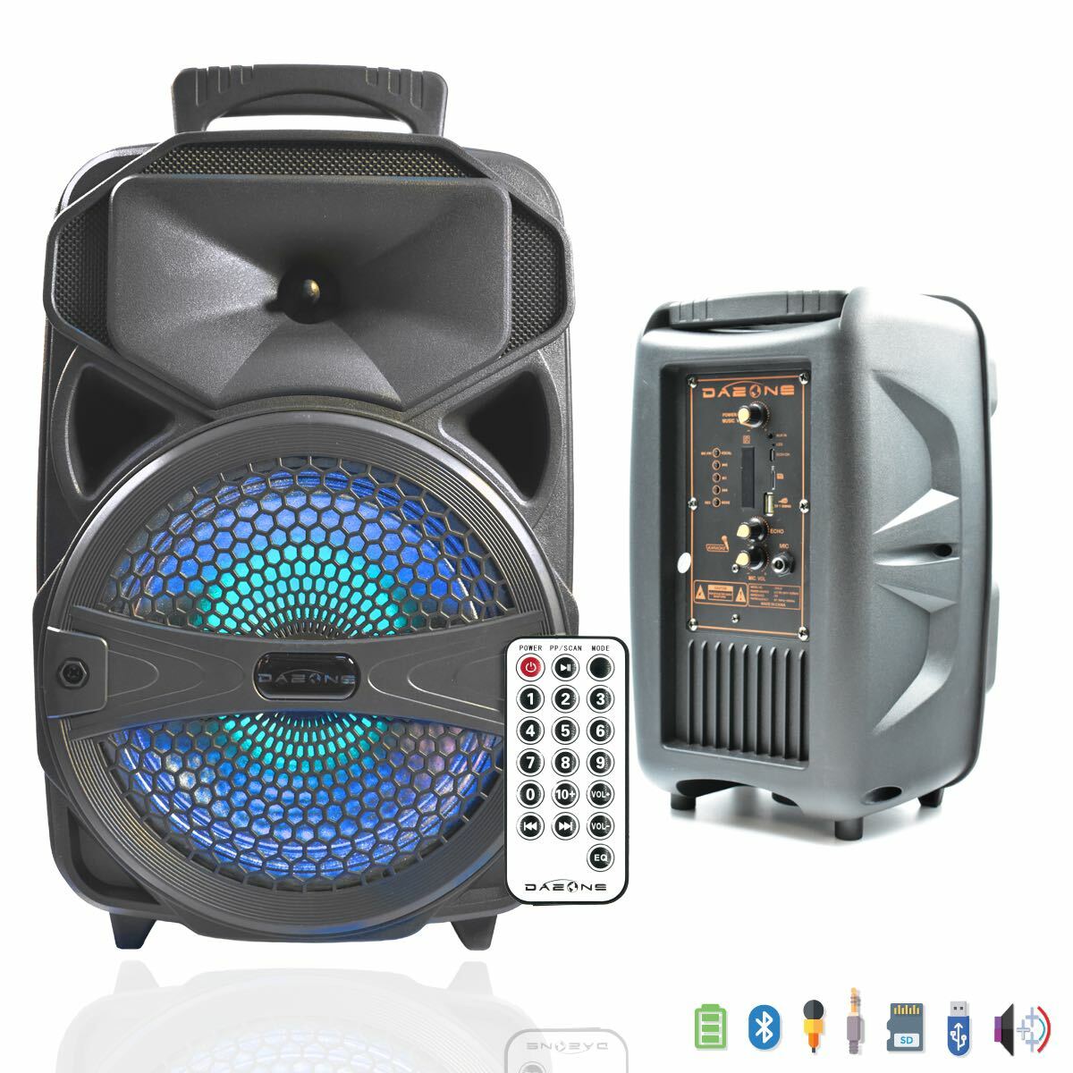 bluetooth speaker with tf card reader
