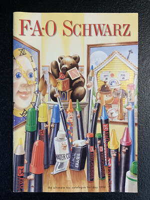 FAO Schwarz The ultimate Toy Catalogue Holiday 1996 | eBay