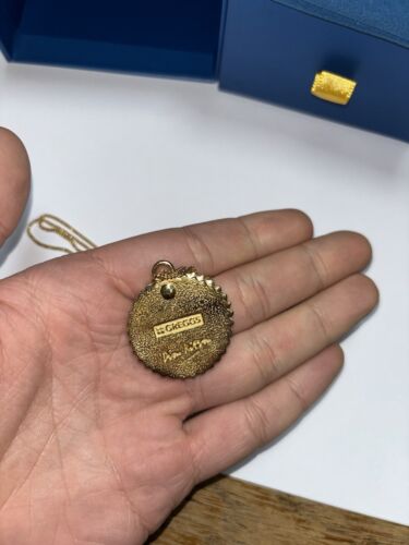 Greggs X Dion Kitson 22 Carat Gold Plated Icons - Jammy Heart Locket Necklace - Picture 4 of 5
