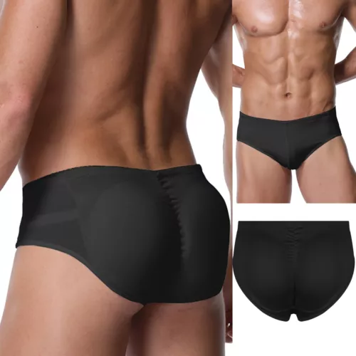 Herren Po Push Up Unterhose Höschen Padded Unterwäsche Butt Lifter Body Shaper - Bild 25 von 30