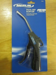 Air Blow Gun With 4/" Extension Duster Pistol Grip Air Compressor Tools