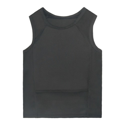 Ultra Thin Concealed T shirt Body Armor Vest Bulletproof made with Kevlar IIIA - Picture 18 of 30