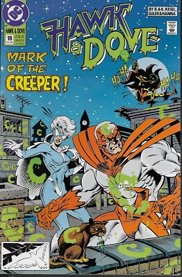 Hawk & Dove No.18 / 1990 The Creeper / Barbara Kesel Karl Kesel & Greg Guler