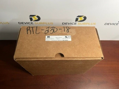 Harmonic Drive RTL-230-18 Rev 2 120-240VAC AC Supply CANopen Stepper Command New