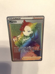 Marnie 208/202 - Ultra Rare Rainbow Full Art - Sword and Shield - Mint