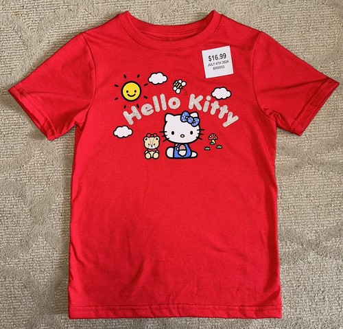 Red Hello Kitty Youth T-Shirt Size Small
