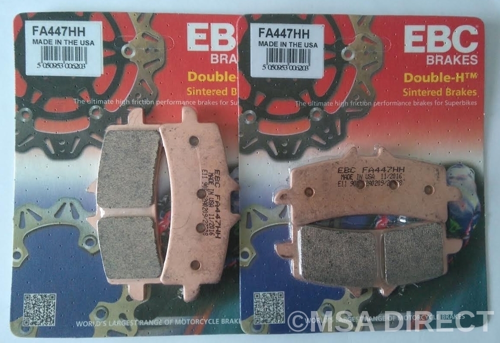 その他 9 EBC Sintered FRONT Brake Pads Fits KAWASAKI ZZR1400