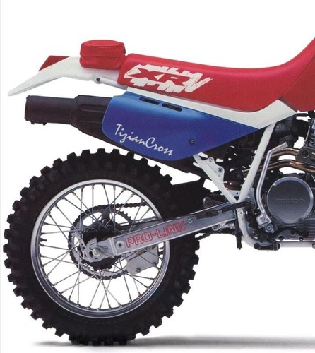 BORSELLO PORTA ATTREZZI PARAFANGO POSTERIORE HONDA ENDURO VINTAGE TizianCross - Imagen 11 de 13