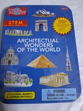 Architectual Wonders Of The World Educational Magnets S.T.E.M