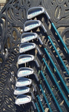 9 LADIES WILSON 1200 GE IRONS 3-SW GRAPHITE LADIES FLEX WORK ALSO FOR A JUNIOR