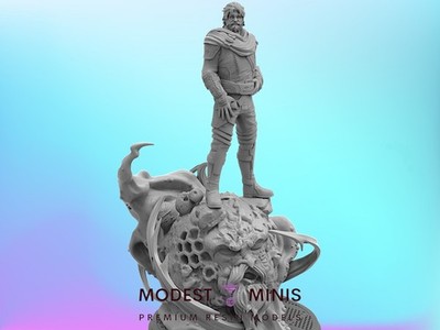 Ego | 32mm - 40mm Mini | DnD Mini | Superhero | Trident