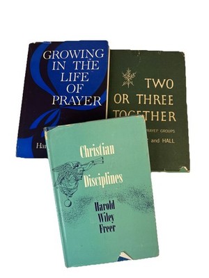Harold Wiley Freer Hardcover Christian Religious Book Lot Read
