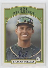 2021 Topps Heritage Minor League Edition Real One Brayan Buelvas Auto uk0