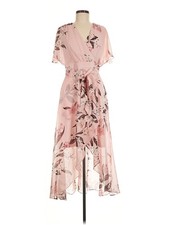 NWT Eliza J Women Pink Casual Dress 8