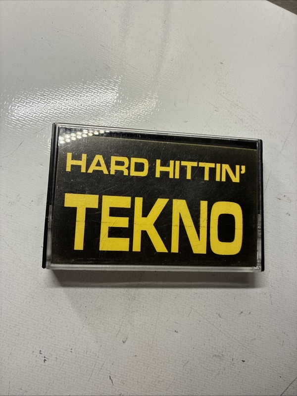 Hard Hittin’ Tekno - Part One Cassette Tape (Maximum Bass) Promo RARE Chicago
