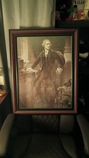 Framed Print of US President Historical Collectible Politics