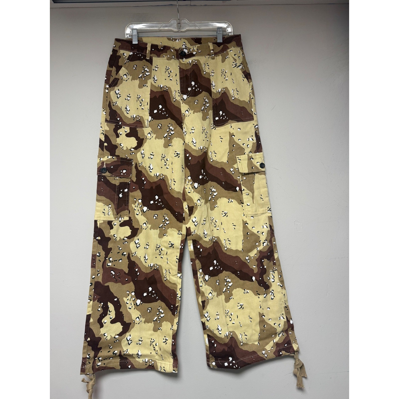 Camo Desert Print Wide Leg Size 16