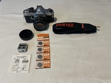 Pentax MX 35mm SLR Film Camera w/ SMC 50mm f/2 Lens Strap Meter Manual
