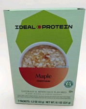 Ideal Protein Maple Oatmeal 2 Boxes  14 Packets EXP 9/30/27 FREE SHIPPING