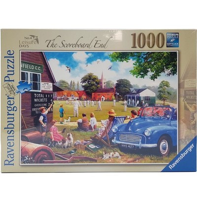 The Scoreboard End Cricket 1000 Teile Puzzle Ravensburger No4 Freizeittag