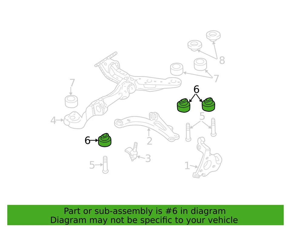 1995 - 2001 年正品通用发动机摇篮绝缘体,全新原始设备制造商零件,P/N 25674564 — 第 4/4 张图片