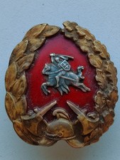Ehren abzeichen eines Feuerwehrmanns,Litauen