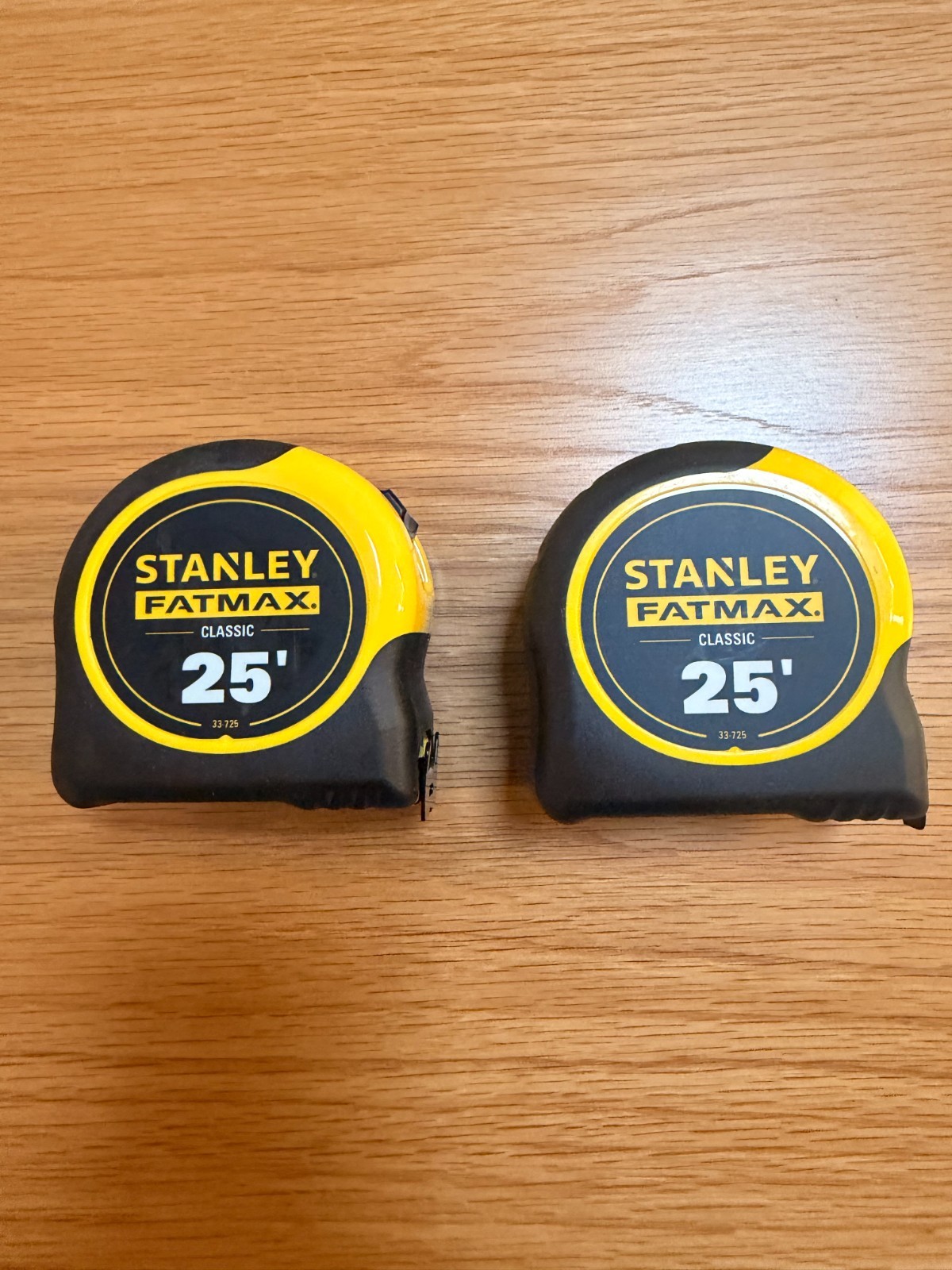 Stanley FatMax Classic 25 Foot Tape Measure 2 Pack (33-725)