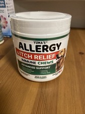 YUMA'S Dog Allergy Relief Chews  Dog Itching Skin Relief Treatment Pills  170