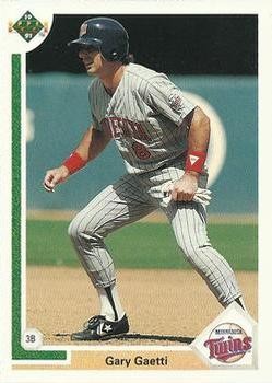 1991 Upper Deck #233 Gary Gaetti 4