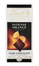 🟢 New Lindt Excellence Intense Orange Dark Chocolate Pieces 3.5oz (1-Bar)