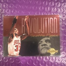 SKYBOX 1995 Revolution Scottie Pippen R7 Chicago Bulls Insert NBA Basketball
